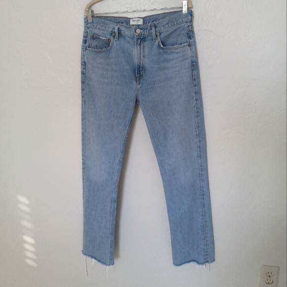 Agolde Cherie High Rise Straight Merit Wash 29 - Picture 14 of 15